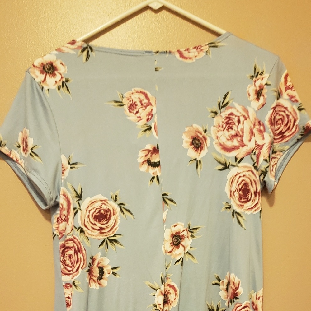 Floral Print Midi Dress